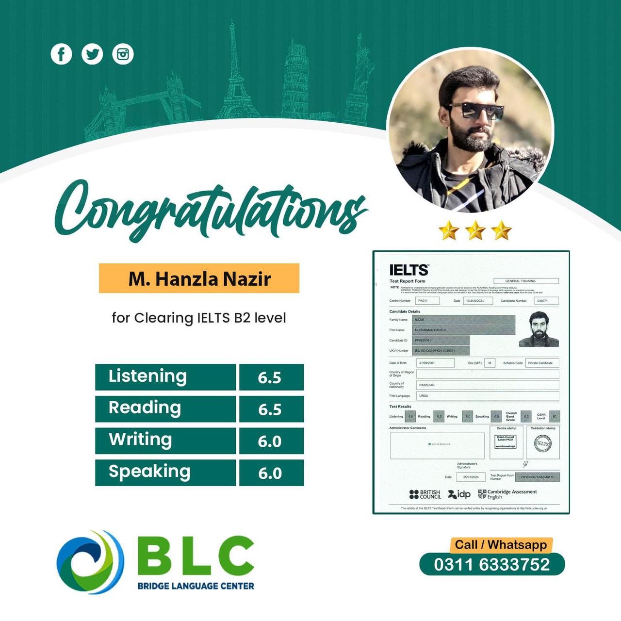 M Hanzla Nazir